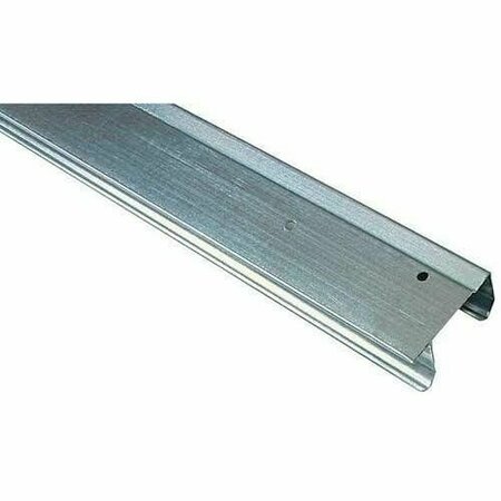 BEST HINGES 72in 6ft Bypass Steel Double Track # 541424 Galvanized Finish BP750172